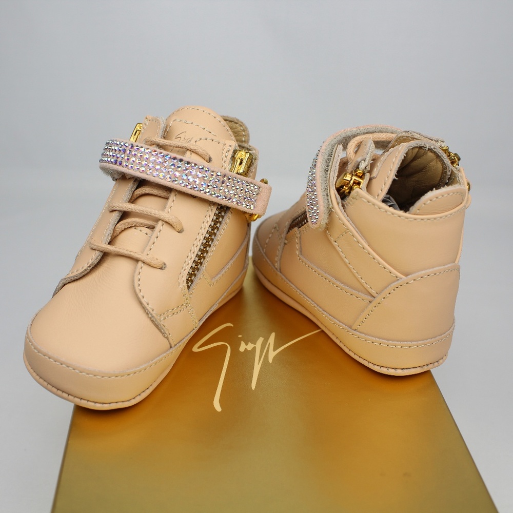 Giuseppe Junior Dolly Crib Sneakers Baby Crystal